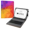 Funda con Teclado Subblim Keytab USB 11' Triángulos USB para Tablets de 11'