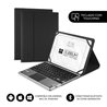 Funda con Teclado Subblim Keytab Pro Bluetooth Touchpad para Tablets de 10.1'-10.8'/ Negra