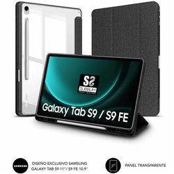 Funda Subblim Clear Shock para Tablet Samsung S9 11'/ S9 FE 10.9'/ Negra